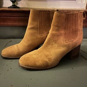 Madewell Suede Ankle Boots